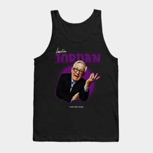 Leslie Jordan funny Tank Top